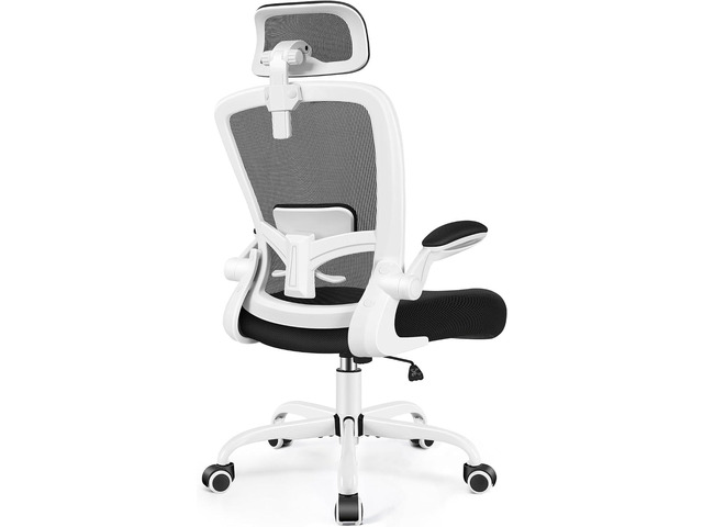 FelixKing Ergonomic Office Chair, Headrest Desk Chair with Adjustable Lumbar Support, Home Office Swivel Task Chair with High Back and Armrest,...