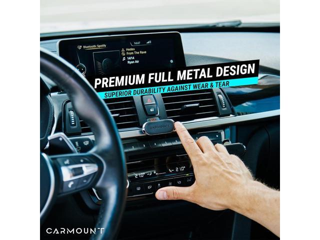 F1 Dashboard Car Mount Magnetic Phone Holder for Car, Ultra Strong 8X N52 Magnets, 360° Rotation, Universal Dash Mount for All Phones (2-Pack) ...
