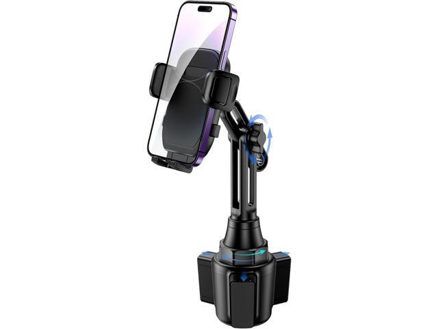Cup Phone Mount for Car, [Upgraded Version] Universal Cup Phone Cradle Holder with Long and Adjustable Neck, Friendly Compatible with Cell Phone...