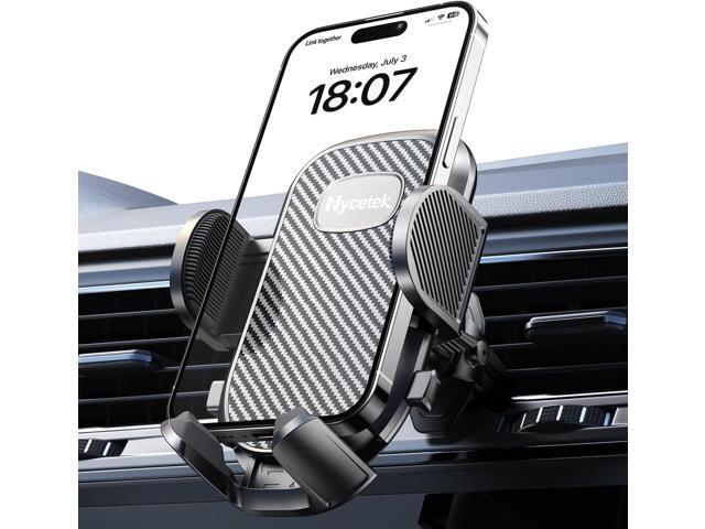 Nycetek 2025 Upgraded Car Vent Phone Mount [Military-Grade Clip] 360° Rotation, Universal Cellphone Holder Fits for iPhone 16 15 14 13 Pro Max...