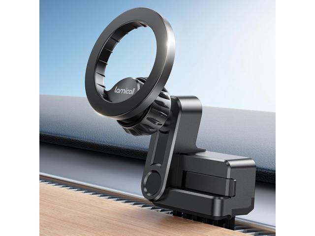 Lamicall for Tesla Phone Mount Holder [Strongest Magnet Power] for Tesla Model 3 Y Car Accessories fits iPhone 16 15 14 Pro Max Plus [ONLY FIT for...