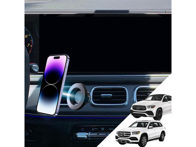 for Mercedes-Benz GLE GLS Phone Mount 2025 Magnetic GLE Phone Holder for 2020-2026 GLE/GLS Accessories GLE/GLS Phone Holder