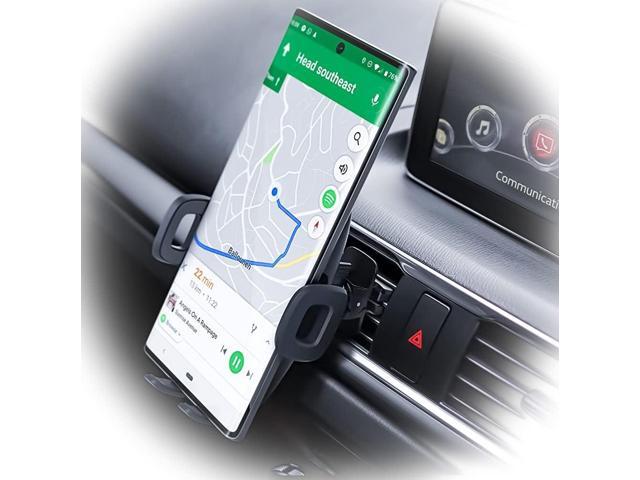 ENCASED Vent Mount Phone Holder for Car, Secure Case-Friendly Grips (Compatible with iPhone/Samsung Models)