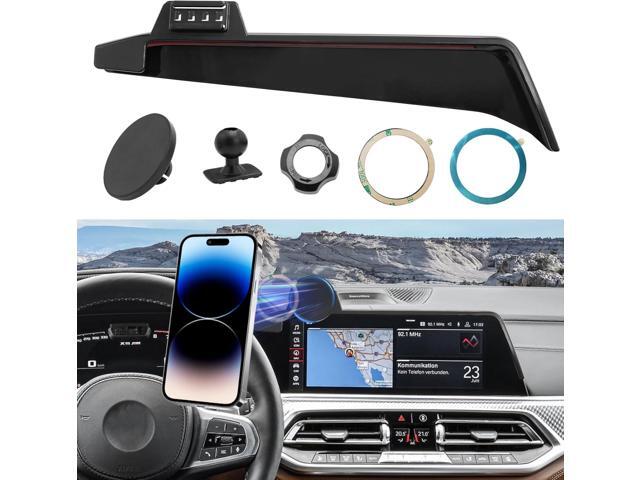 Compatible with BMW X5 Phone Mount Holder 2019-2023/X6 2020-2023/X7 2019-2022,G05/G06/G07 Magnetic Cell Phone Holder Mount for 12.3' Touch...