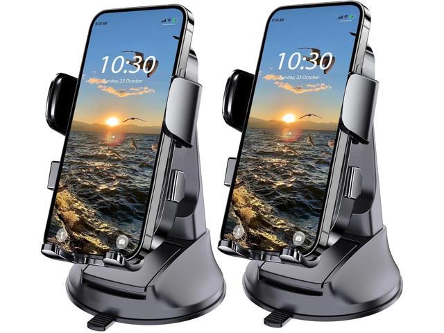 Boat Phone Mount, Suction Cup Boat Cell Phone Holder Marine Heavy Duty Dash Universal Desk Waterproof Boating Phone Holder for Kayak Sailing Marine...