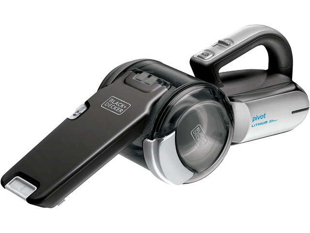 BLACK+DECKER dust buster PIVOT VAC Handheld Vacuum Cordless, Car Vacuum Portable Rechargeable, Extendible Crevice Tool and 200 Degree Pivoting...