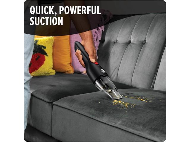 Dirt Devil Grab and Go+ 8V Cordless Handheld Vacuum Cleaner, Powerful Suction, Lightweight, Includes 2-in-1 Tool and Charging Stand with Tool...