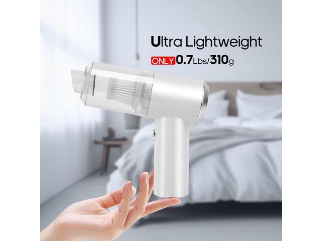 Mini Car Vacuum Cleaner(4500 pa) Portable Cordless Rechargeable,Tiny Handheld Vacuum, Computer Hand Vacuum for Keyboard and Laptop, Mini Hand Held...