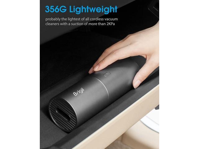 Brigii Mini Vacuum Cleaner,Small Handheld Vacuum Cordless USB Rechargeable,Dust Buster and Blower 2 in 1, Easy to Clean Desktop, Keyboard, Drawer,...