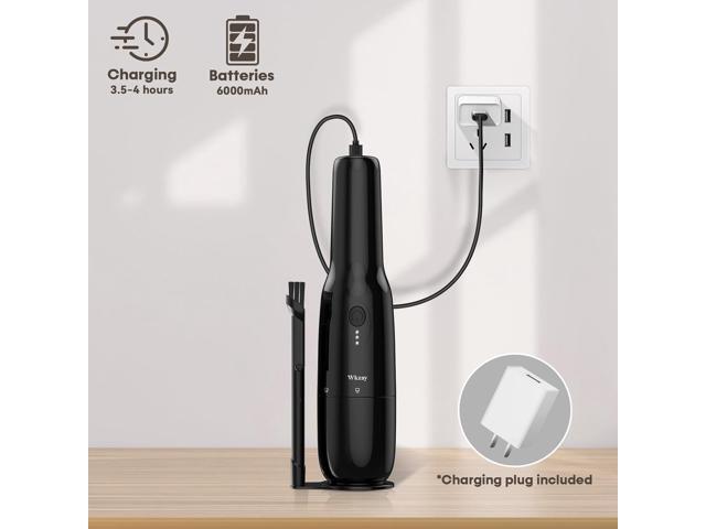 Cordless Handheld Vacuum Cleaner - 16000 Pa Suction and Brushless Motor for Rechargeable Lightweight and Portable Cleaning in Home