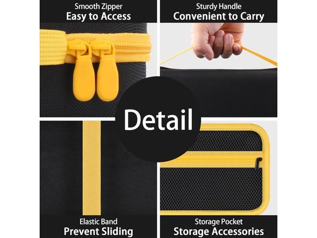 Aenllosi for Fanttik V8 Apex/Slim V8 Mate/V10 Apex/Slim V10 Mate Car Vacuum Hard Case, Fanttik Cordless V8/V10 Car Vacuum Organizer (Case Only)