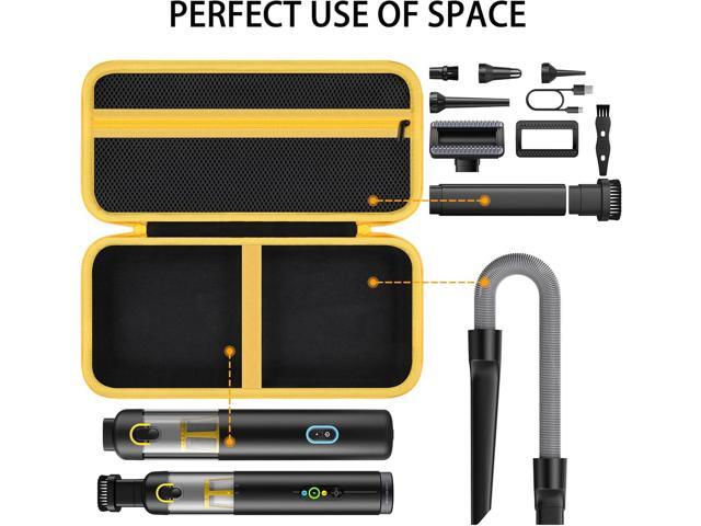 Aenllosi for Fanttik V8 Apex/Slim V8 Mate/V10 Apex/Slim V10 Mate Car Vacuum Hard Case, Fanttik Cordless V8/V10 Car Vacuum Organizer (Case Only)