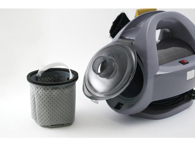 AutoSpa 94005AS Bagless Auto-Vac Hand-Held 120V Vacuum, Grey, Gray