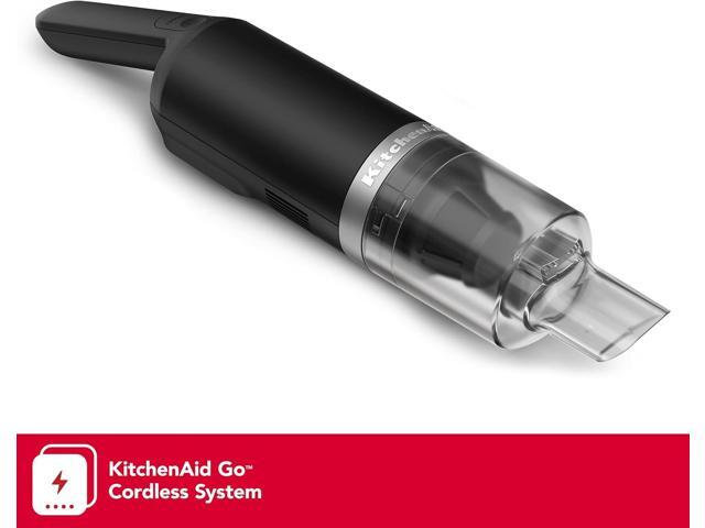 KitchenAid Go Cordless Kitchen Vacuum - Battery Included, KKVR121, Black Matte