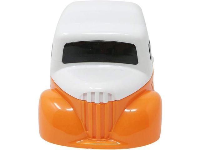 allydrew Cute Portable Mini Vacuum Cleaner for Home and Office, Orange Truck