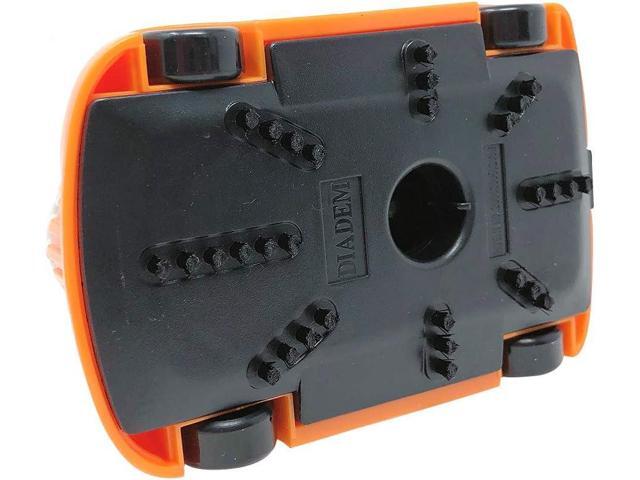 allydrew Cute Portable Mini Vacuum Cleaner for Home and Office, Orange Truck