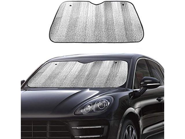 Big Ant Car Windshield Sunshade UV Ray Reflector Auto Window Sun Shade Visor Shield Cover, Keeps Vehicle Cool- Sliver (55' x 27.5')
