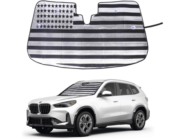 Windshield Sunshade for BMW X1/X2 U11 U10 2023-2025 Front Window Sun Shade Foldable Reflective Sun Visor Custom Sunscreen UV Blocker Privacy...