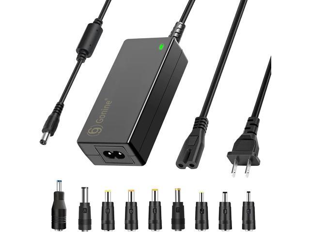 Gonine 19V Laptop Charger, DC 19V 3.42A Power Supply Cord, 19Vdc 65W 60W 45W AC to DC Power Adapter Compatible for 19Volt Gateway Toshiba Acer...