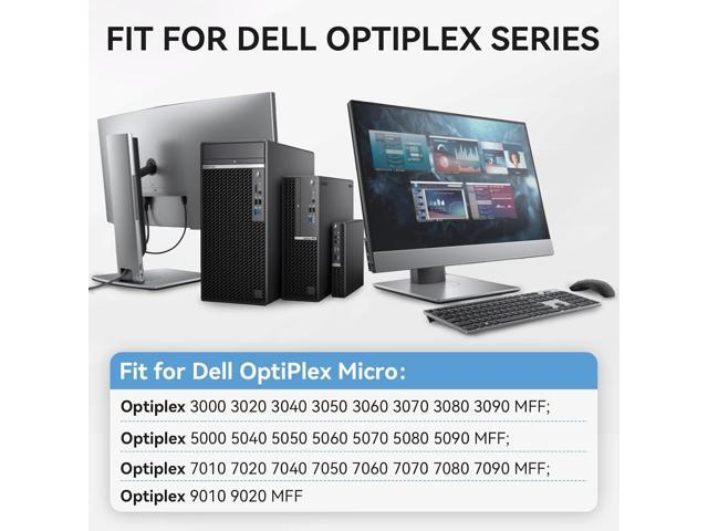 90W AC Adapter for Dell Optiplex Micro 9020 7050 7010 7020 7040 3050 7060 5050 5060 7070 Micro Desktop Power Supply-for Dell Optiplex Micro PC- for...