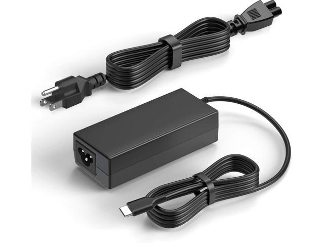 65W USB C Laptop Charger Replacement for HP Spectre X360/Envy X360/Elitebook/HP Computer/HP Chromebook/Universal Chromebook Charger Type C 45W USB...