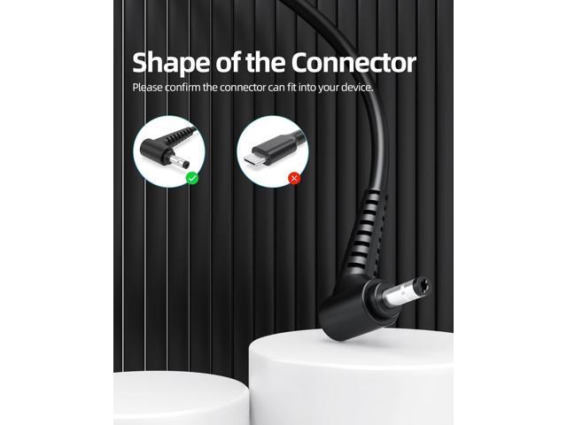 65W AC Charger Fit for Lenovo IdeaPad Slim 3 3-14iml05 3-15itl05 3-15itl6 3-15iil05 3-15alc6 3-15abr8 3-15ada05 3-15igl05 Slim 3-14abr8 Slim...