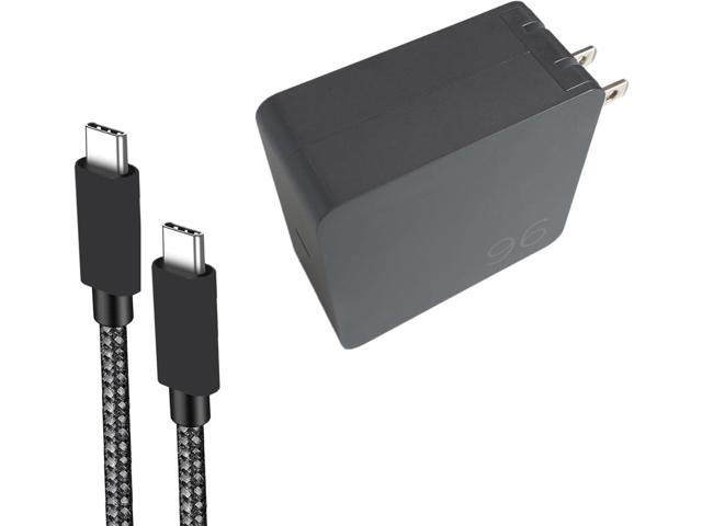 96W Fast USB-C Adapter Charger for HP Dragonfly Pro Laptop Chromebook and Other Output 5.0V, 9.0V, 15.0V 3.0A, 20.0V/4.8A, PD3.0 Laptop Adapter ...
