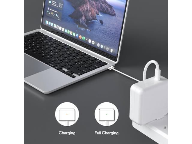 96W Mac Book Pro Charger- Compatible with MacBook pro 14 inch(2021-2023) & Mac Book air 13/15 inch(2022-2024),Include 6.6FT USB C to 3 Braided Cable