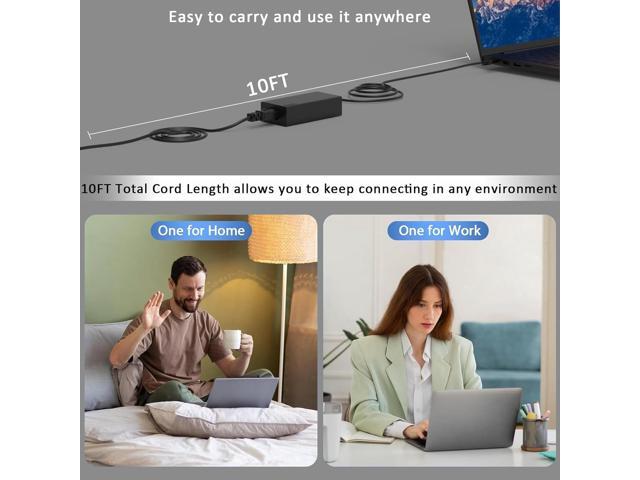 100W USB C Charger Compatible with Lenovo IdeaPad 5 Pro 16, Lenovo Yoga Slim 7 Pro 14IAP7 Fast Power Cord