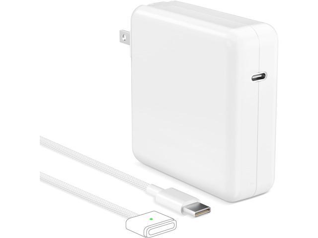 96W Mac Book Pro Charger- Compatible with MacBook pro 14 inch(2021-2023) & Mac Book air 13/15 inch(2022-2024),Include 6.6FT USB C to 3 Braided Cable