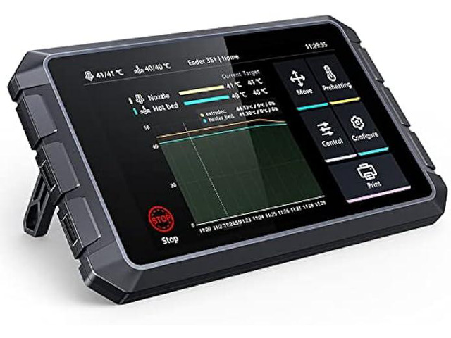 Creality Sonic Pad 7 Inch Touchscreen, Powered by Klipper Firmware for Increased 3D Printing Speed and Smart Control Perfect for Ender 3 V3 SE,...