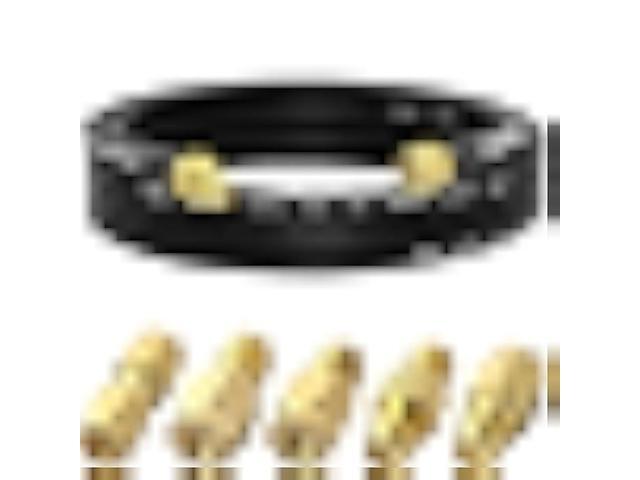 SMA Antenna Extension Cable 16.4Ft + 5PCS SMA RF Coax Connector Kit,SMA Male to Female RG58 Coaxial Cable Low-Loss for 3G 4G LTE Router ADS-B SDR...