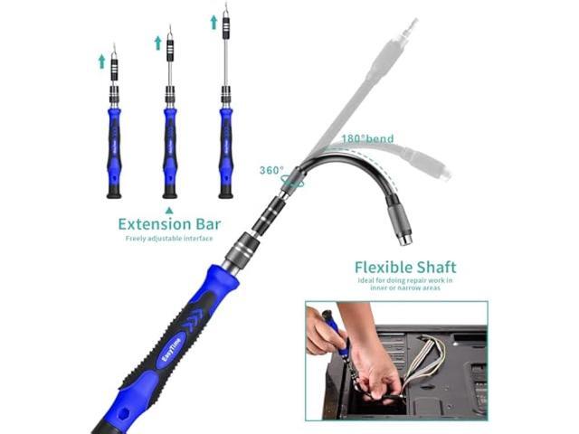 140 in 1 Precision Screwdriver Set, Professional Computer, Laptop Repair Tool Kit, Cell Phone Repair Tool Kit, Compatible for iPhone, Tablet,...