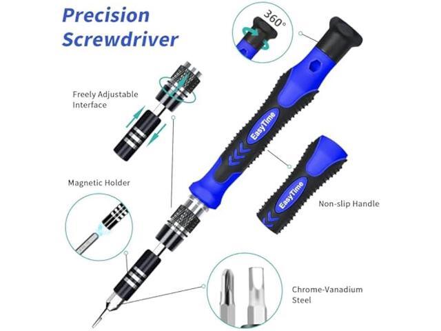 140 in 1 Precision Screwdriver Set, Professional Computer, Laptop Repair Tool Kit, Cell Phone Repair Tool Kit, Compatible for iPhone, Tablet,...