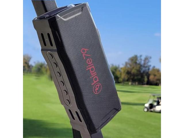 Portable Golf Cart Speaker Magnetic Bluetooth 36-Hour Playtime 30W Loud & Clear Stereo Sound IPX7 Waterproof & Shockproof Built-in LED.