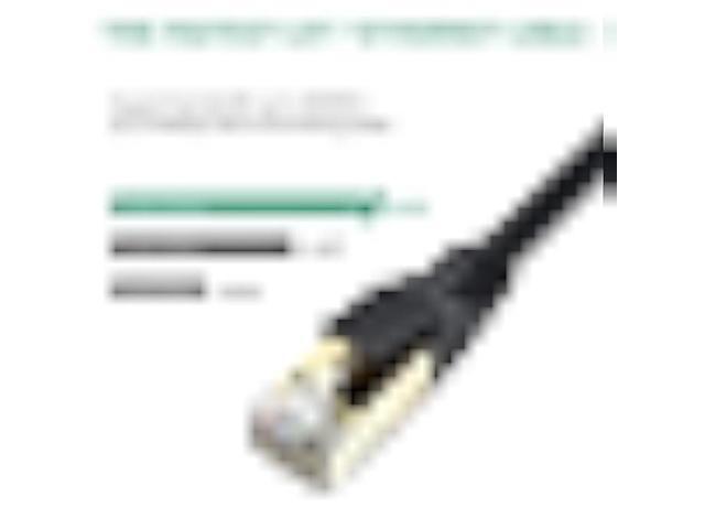 Outdoor Ethernet Cable 60 ft, Heavy Duty Cat 8 Ethernet Cable Internet Cable LAN Cable High Speed Ethernet Cables - Faster Than Cat7/Cat 6e...