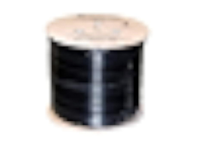 Premiertek Outdoor 1000' Cat6 23AWG CMX Cca 550MHz Shield FTP 4-Pairs Premium Network LAN Cable, Black (FOD-CAT6-1KFT)