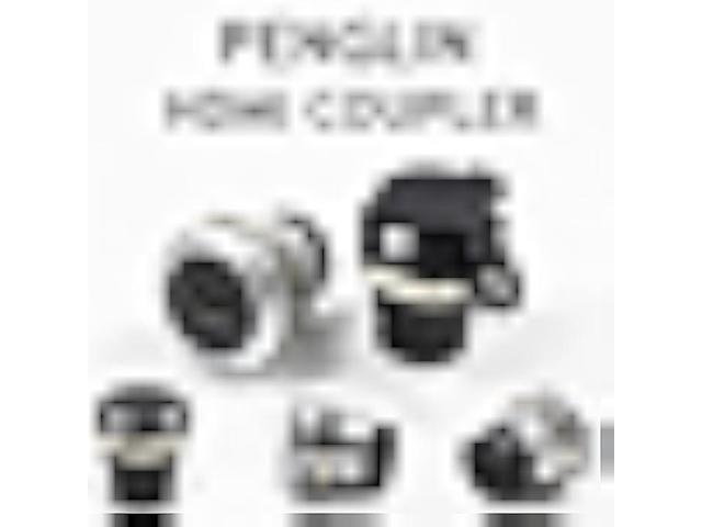 PENGLIN 2PCS HDMI Panel Mount Coupler, HDMI Panel Mount Pass Through Connector, Female to Female 4K Bulkhead Adapter, HDMI Extension 4K 30hz 3D and...