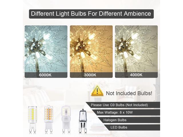 69 inch Crystal Floor Lamp, Modern Standing Lamp with K9 Crystal, LED Floor Lamp with On/Off Foot Switch, Metal Tall Pole Lamp for Living Room,...