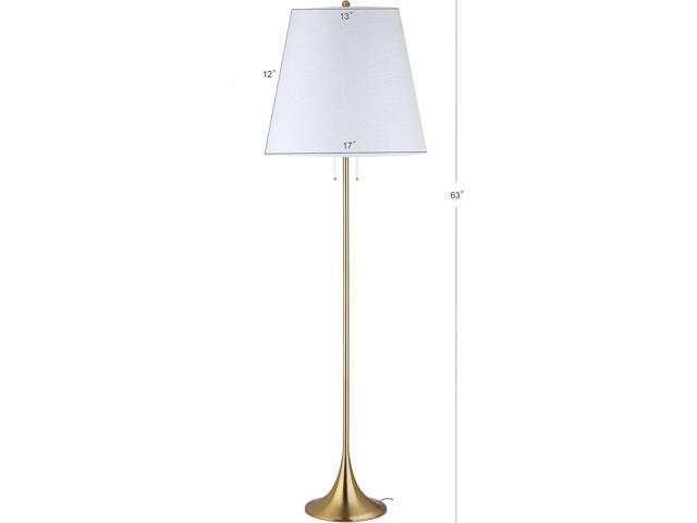 JONATHAN Y JYL3001A Amelia 63' Metal LED Floor Lamp, Modern, Contemporary, Glam, Elegant, Office, Living Room, Family Room, Dining Room, Bedroom,...