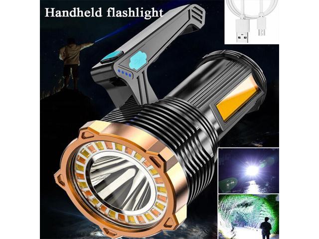 eYotto 20000LM Super Bright LED Search Flashlight for Carving Working, Handheld Torch, High Powered, Rechargeable Waterproof Flashlight with Power...