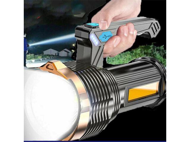 eYotto 20000LM Super Bright LED Search Flashlight for Carving Working, Handheld Torch, High Powered, Rechargeable Waterproof Flashlight with Power...