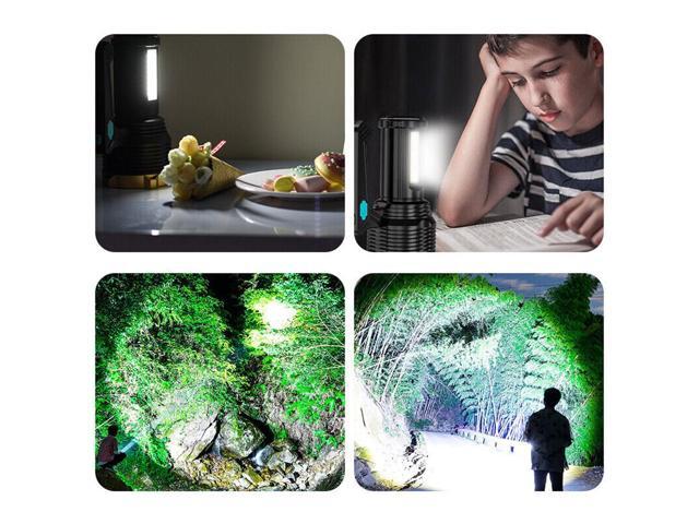 eYotto 20000LM Super Bright LED Search Flashlight for Carving Working, Handheld Torch, High Powered, Rechargeable Waterproof Flashlight with Power...