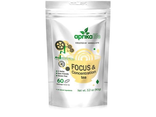 Photos - Glass AprikaLife - Focus and Concentration Herbal Tea 100 Natural Herbal Tea Cre