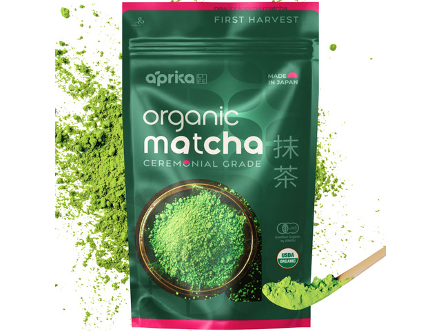 Premium Matcha Green Tea Powder - Organic Japanese Origin Ceremonial Grade Matcha - First Harvest from Japan - [3.5 Ounce] - Japanese Macha Tea -...