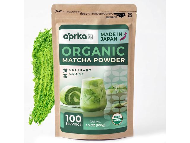 Matcha Powder for Latte, Smoothies and Recipes, Organic Japanese Matcha Powder, Culinary Grade Green Tea Powder 3.5 oz/100g - USDA & JAS Organic by...