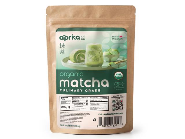 Matcha Powder for Latte, Smoothies and Recipes, Organic Japanese Matcha Powder, Culinary Grade Green Tea Powder 1.1 lb/500g - USDA & JAS Organic by...