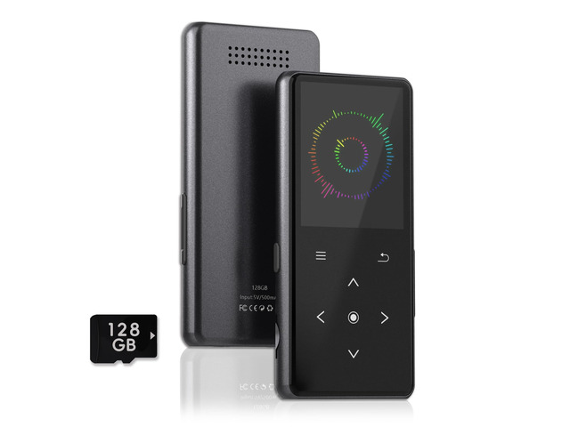 128GB MP3 Player with Bluetooth, Portable Music Player with Built-in Speaker, Enjoying Your Digital Music and Audiobooks Anytime,Includes FM...