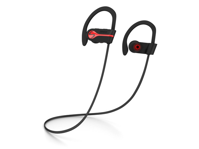 Bluetooth Headphones, Best Wireless Sports Earphones w/Mic IPX7 Waterproof HD Stereo Sweatproof Earbuds for Gym Running Workout 8 Hour Battery...