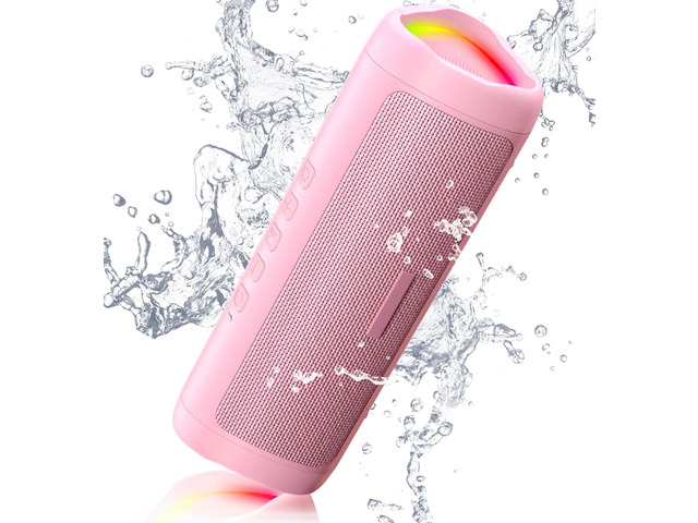 Bluetooth Speaker, 20W HD Sound, Portable Wireless, IPX5 Waterproof, Up to 24H Playtime, TWS Pairing, for Home/Party/Outdoor/Camping/Beach...